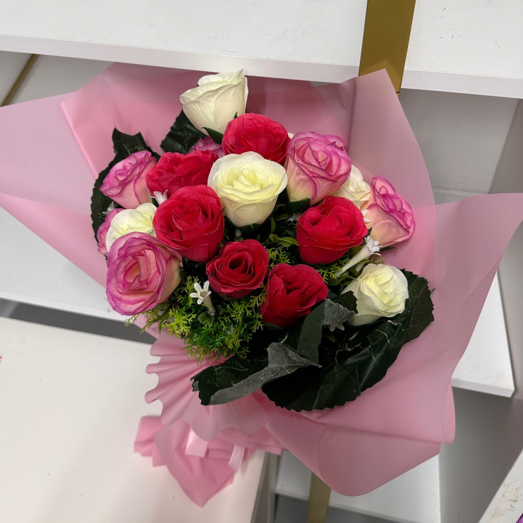 Mixed Rose Forever Bouquet