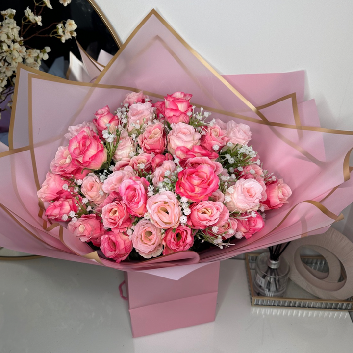 Rosebud Pink Forever Bouquet