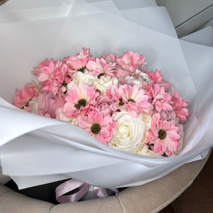 Mixed Rose/Gerbera Forever Bouquet