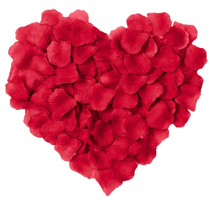 2000pcs Red Rose Petals